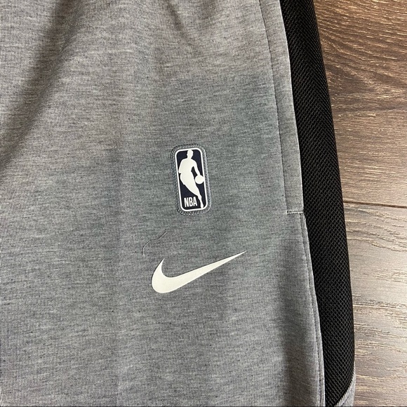 Nike NBA Los Angeles Clippers Men’s Gray Activewear Sweatpants Size 4XL-Tall NEW - Picture 2 of 9